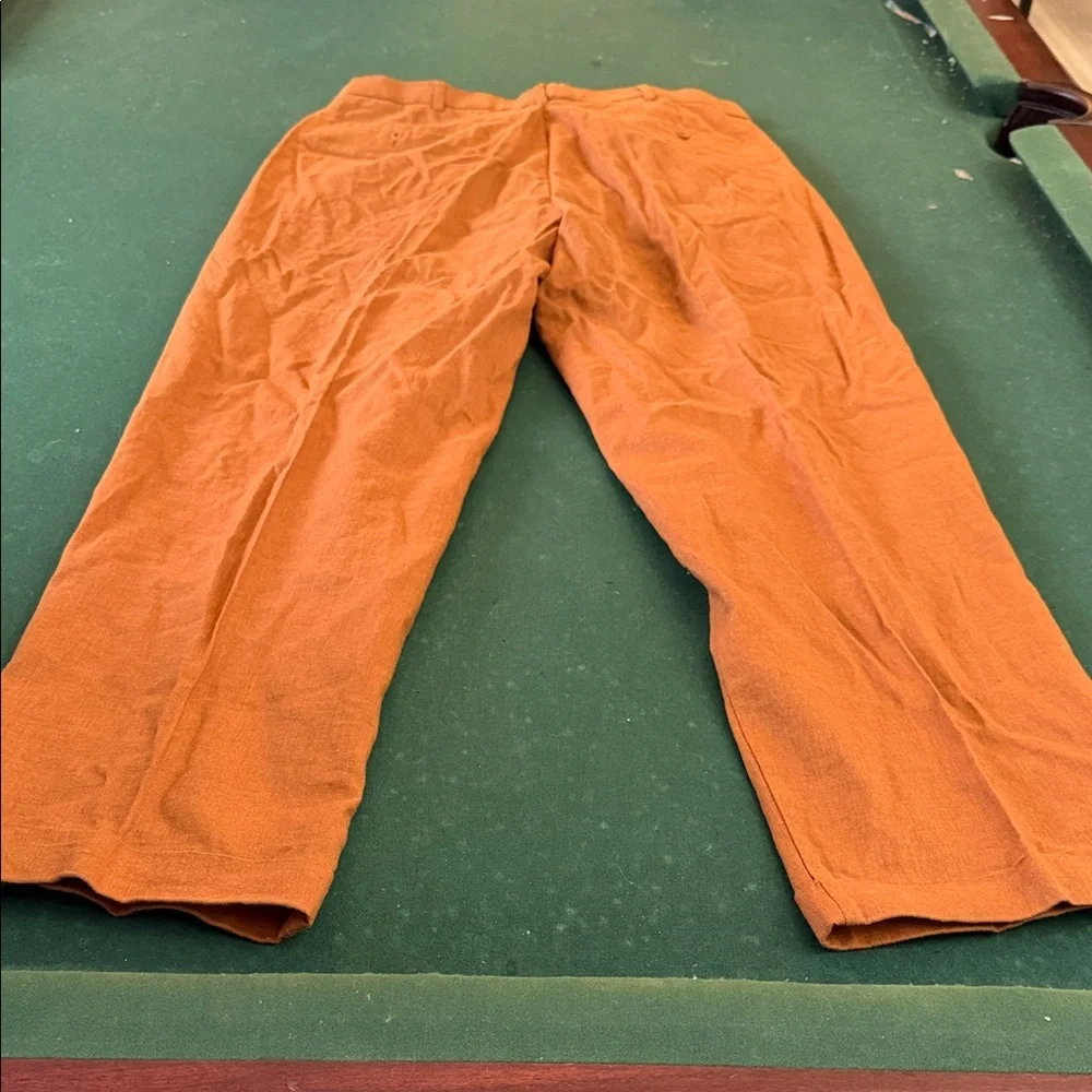 Men's Classic Orange Chinos.  CAJA.‎ # 2 B